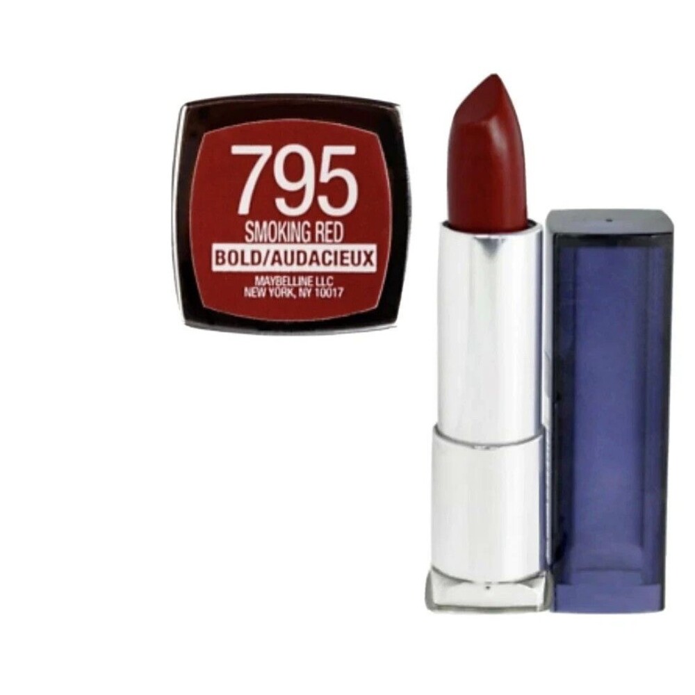 Maybelline Lipstick Bold 795 Smoking Red